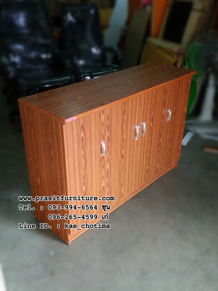 ตู้รองเท้า ขนาด 120 ซม. รุ่น SC120P