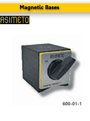 ASIMETO,P124,Magnetic Bases,600-01-1