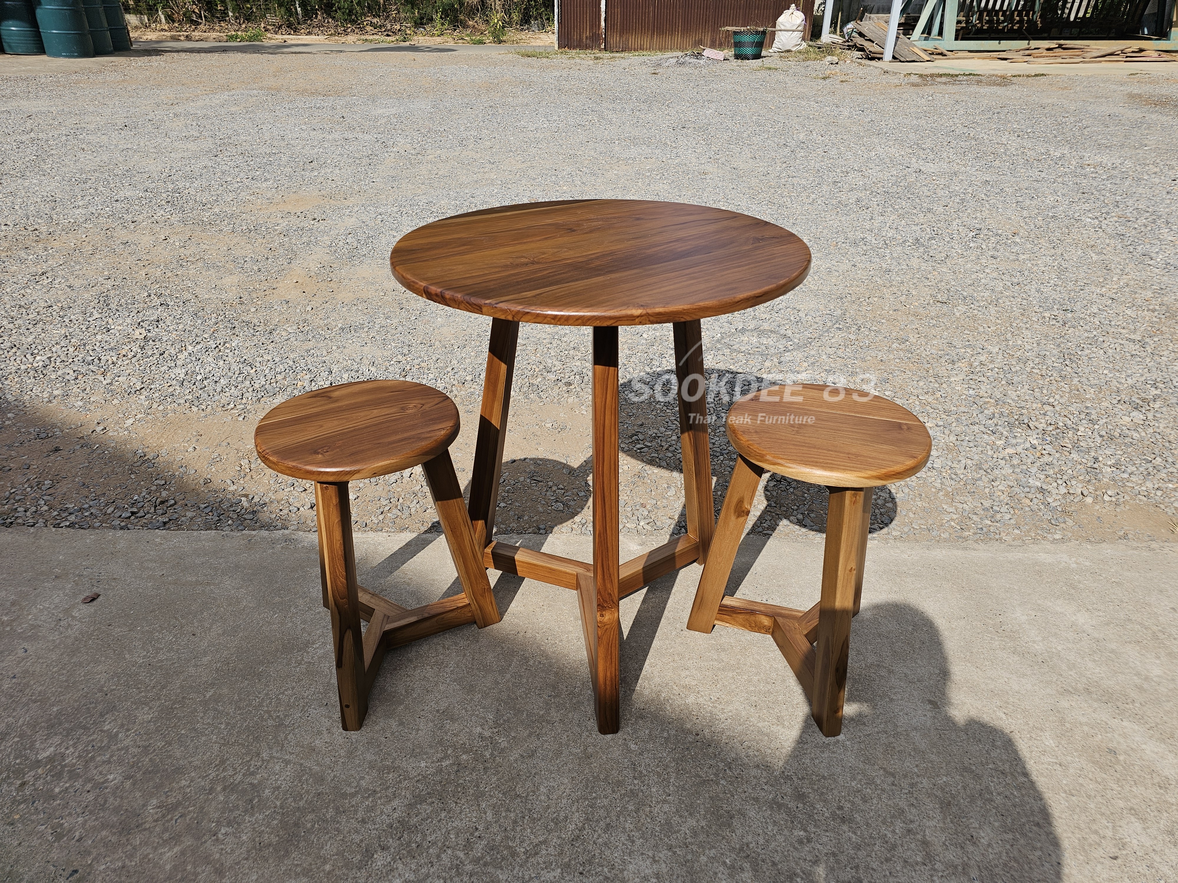 ชุดโต๊ะกาแฟมินิมอลขาเบนซ์