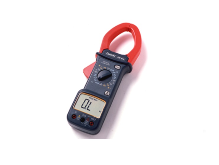 แคลมป์มิเตอร์แบบดิจิตอล, Daiichi, DIGITAL CLAMP METER รุ่น CM-210