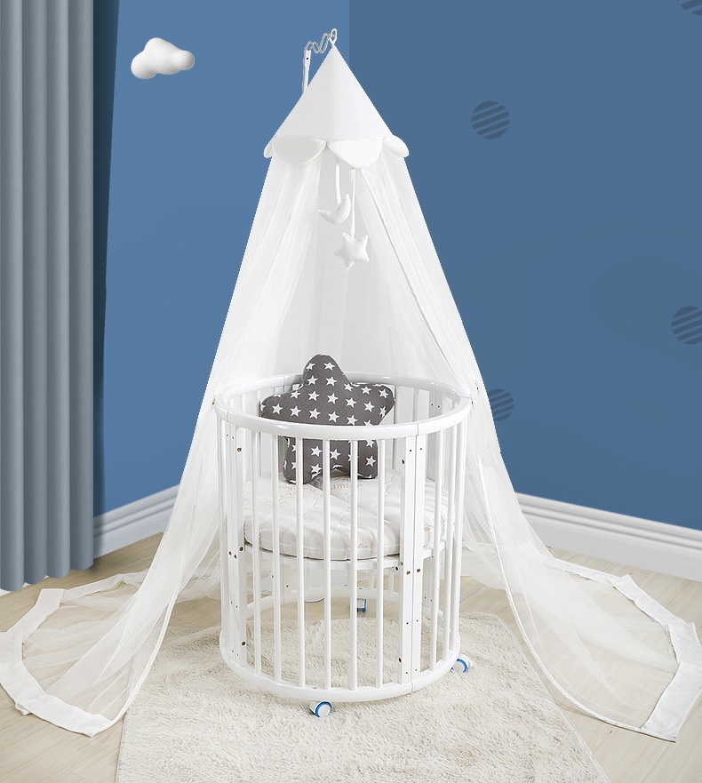 มุ้งกระโจมทรางกรวยปราสาท แบบสแตนด์ขาตั้ง คลุมถึงพื้นใช้ง่ายเคลื่อนย้ายสะดวก