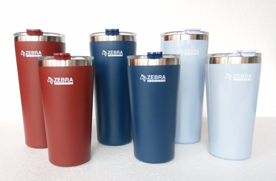 Zebra แก้วน้ำสูญญากาศ Polar ตราหัวม้าลาย