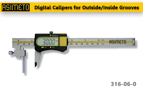 ASIMETO,P55,Digital Tube Calipers,316-06-0