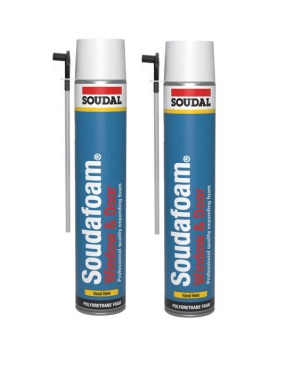 สเปรย์โฟมอุดรอยรั่วเอนกประสงค์ พียู โฟม Soudal Foam PU Foam