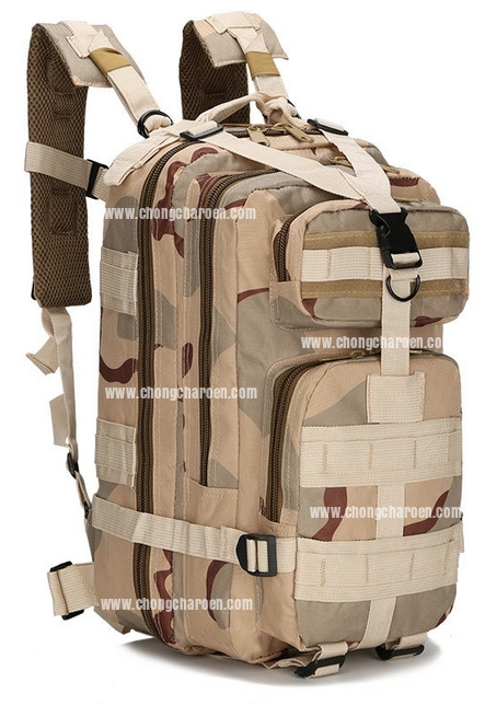 เป้ทหาร กระเป๋า แทคติคอล เดินป่า ยุทธวิธี 3P (ผ้า หนา เกรด A ได้มาตราฐาน)