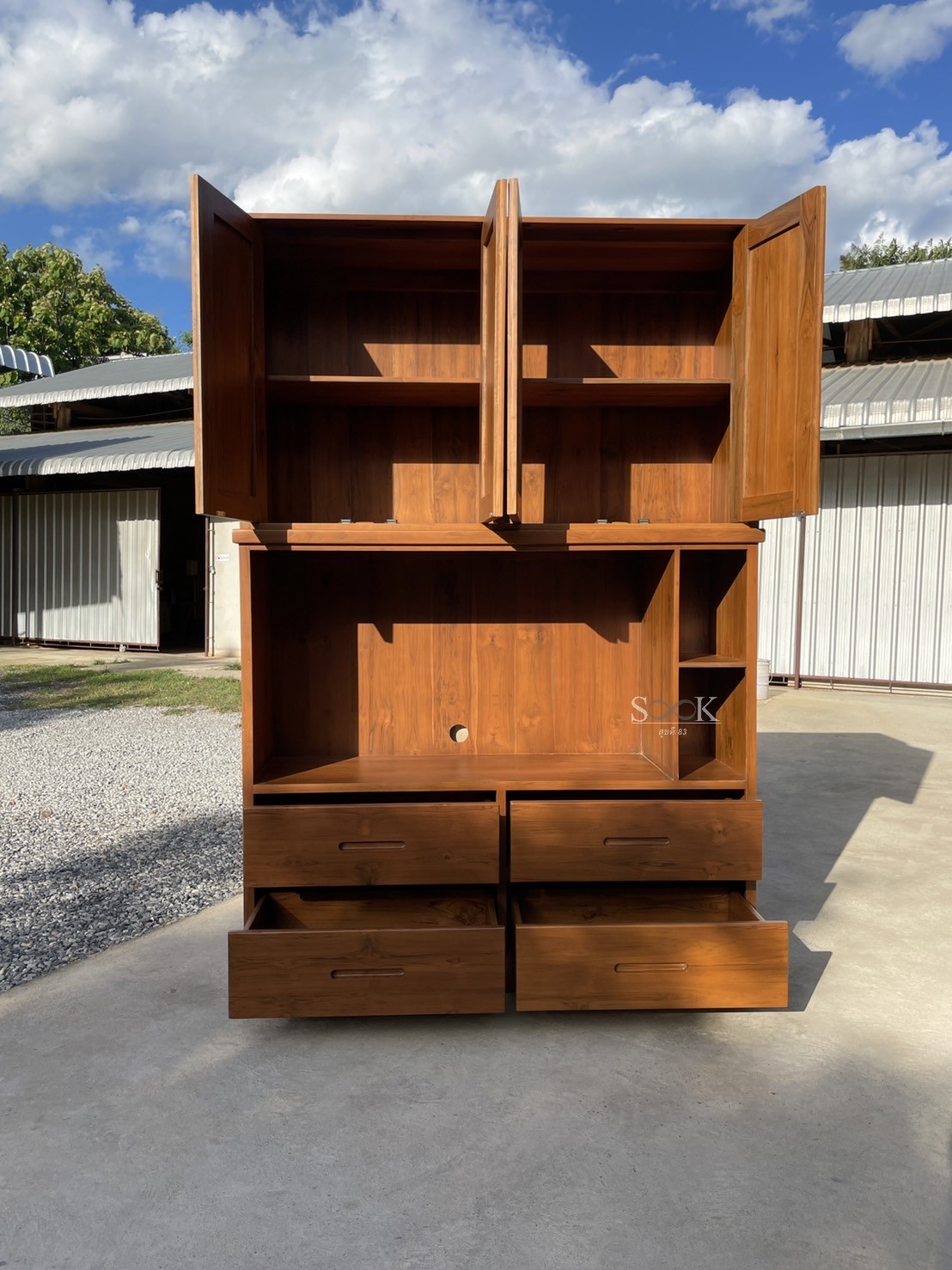 ตู้โชว์วางทีวี