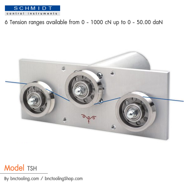 SCHMIDT,6 Tension ranges available from 0 - 1000 cN up to 0 - 50.00 daN,TSH