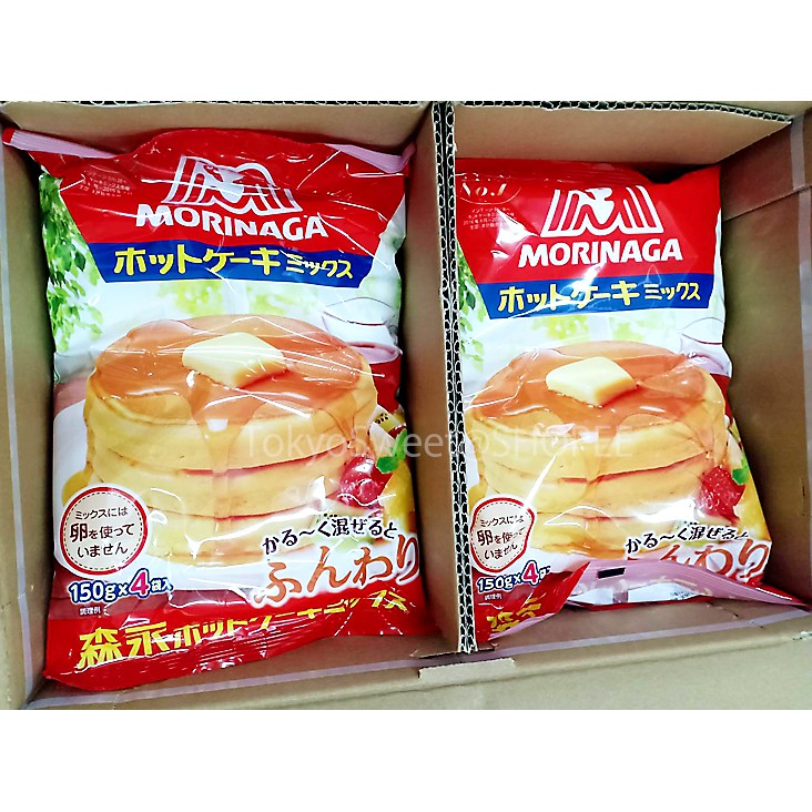 แป้งแพนเค้ก Morinaga Pancake Hotcake Mix 600g แป้งแพนเค้กญี่ปุ่น โมรินากะ โมรินางะ ฮอต เค้ก มิกซ์