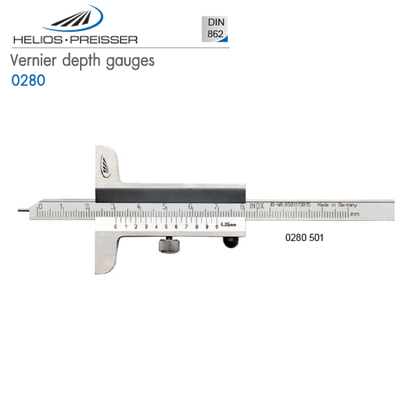 HELIOS-PREISSER,Vernier depth gauges,0280