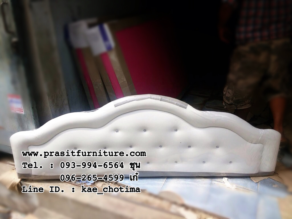 บล็อคที่นอนพร้อมฐานรอง รุ่นมงกุฏปักเพชร