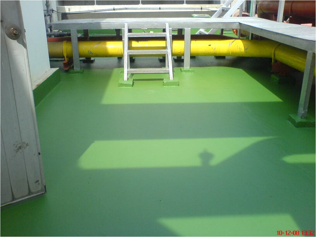 น้ำยากันซึม พียูกันซึม โพลียูรีเทนสารเคลือบป้องกันการรั่วซึมพื้นคอนกรีต K15 PLUS POLYURETHANE