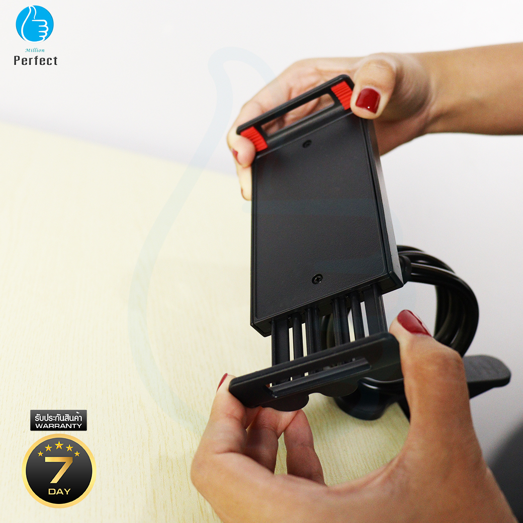 ขายึด ipad บนหัวเตียงนอนดูหนัง!! ของดีคนขี้เกียจ ที่ยึด ipad ขาตั้งคลิปสำหรับมือถือ สะดวก สบาย ไม่ต้องถือให้เมื่อยมือ รุ่น MBH - 8