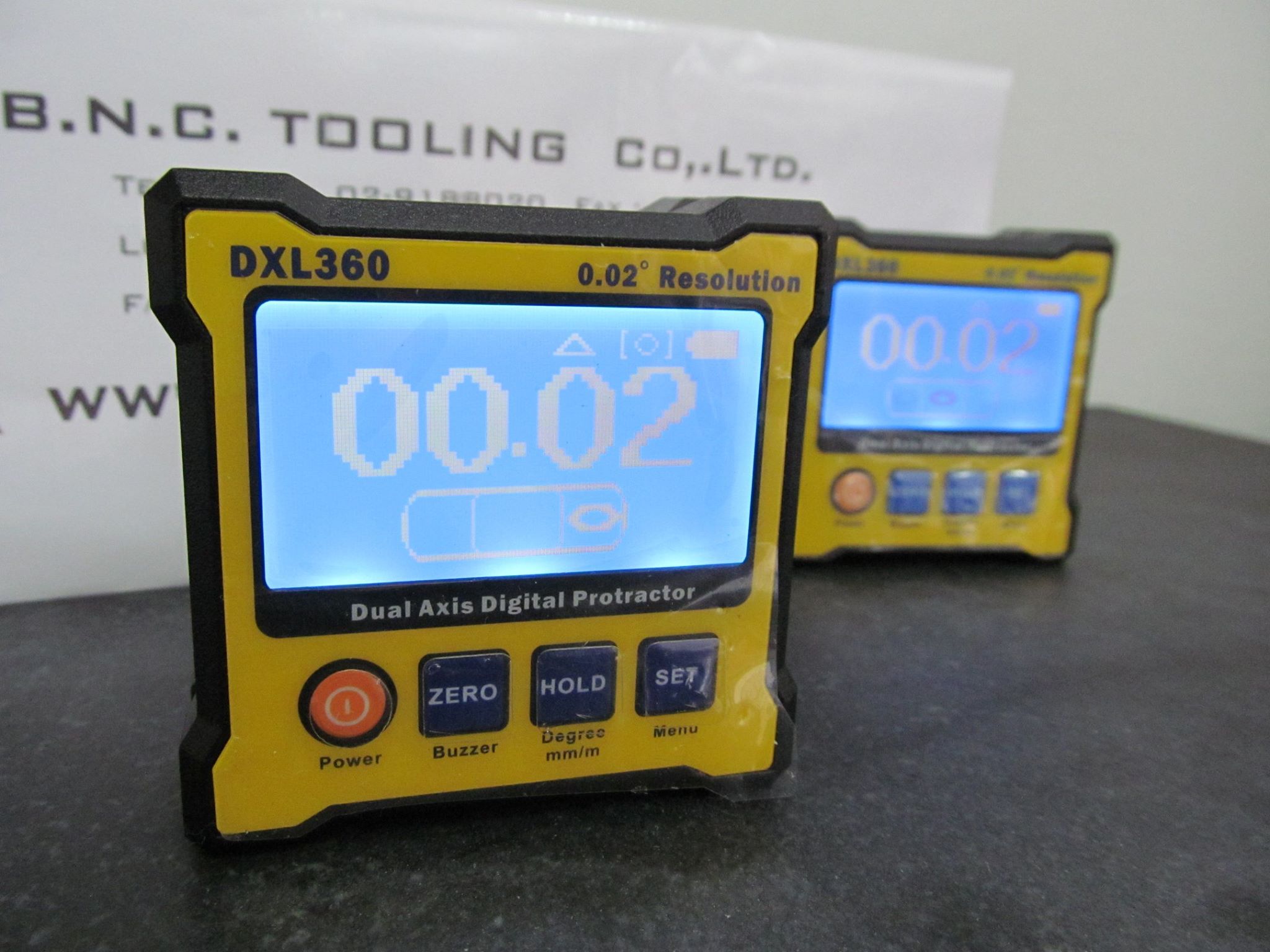 เครื่องวัดระดับน้ำ2แกน, DXL360 ,DualAxisDigitalProtractor