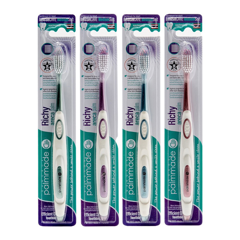 19072-แปรงสีฟัน ริชชี่ อารีก้า ปาล์ม (12 ชิ้น)