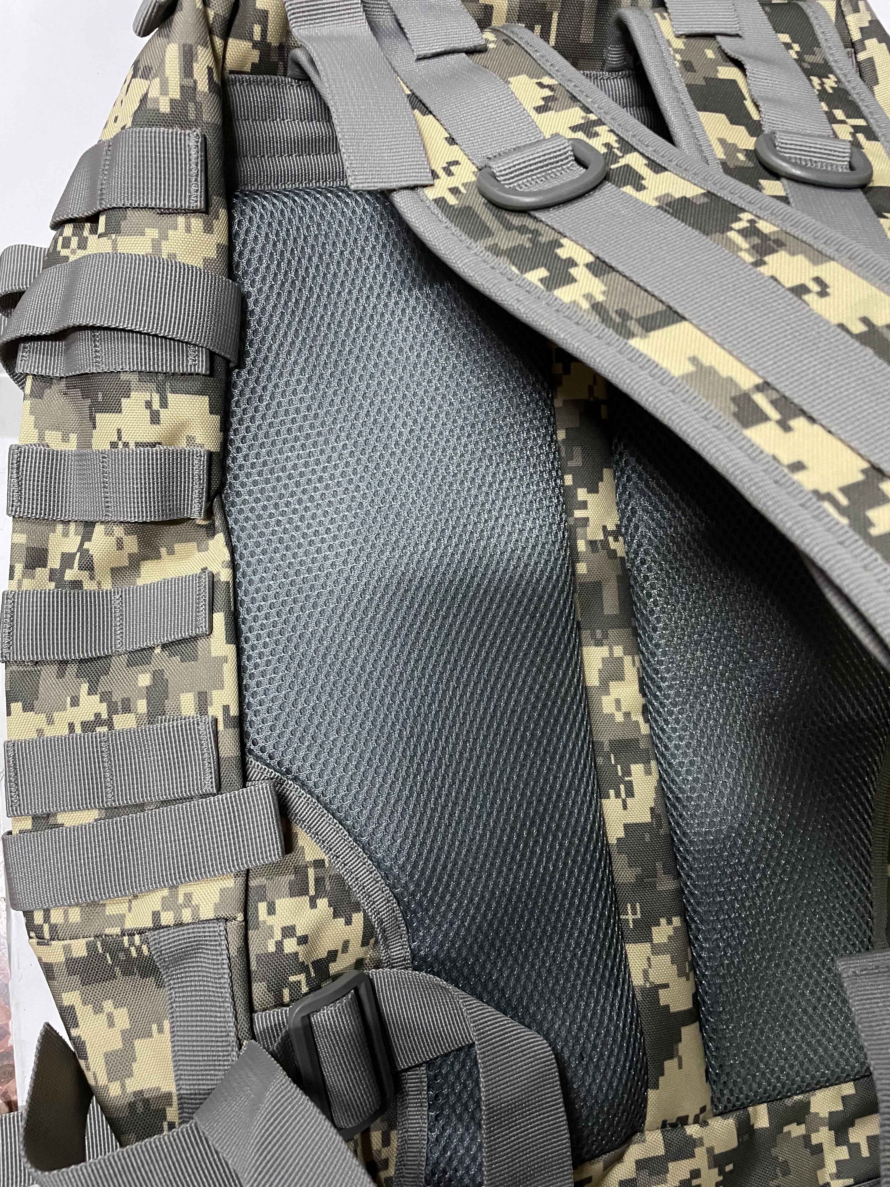 เป้ทหาร แทคติคอล เดินป่า ยุทธวิธี 3D (40L, ผ้าหนา เกรด A, มีฟองน้ำหลัง)