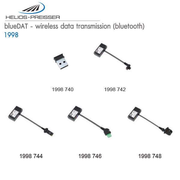 HELIOS-PREISSER,blueDAT - wireless data transmission (bluetooth),1998 740