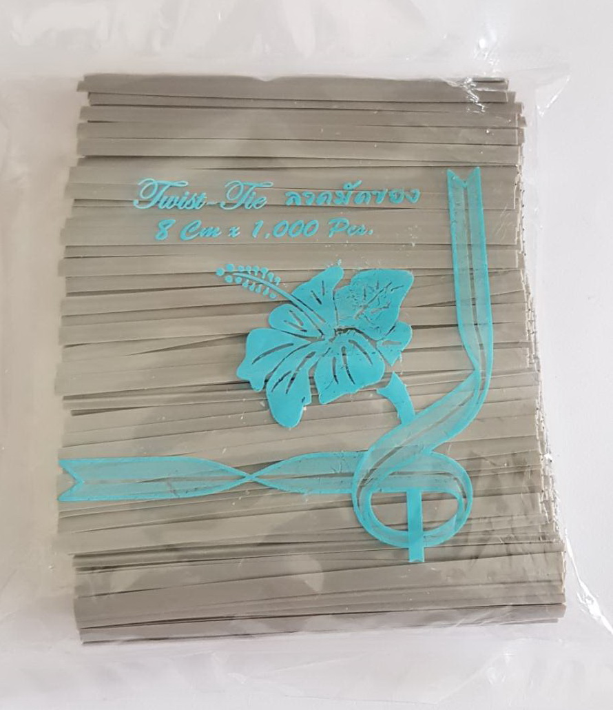 ลวดมัดสายไฟ ลวดมัดสายแลน ลวดมัดสายโทรศัพท์ ลวดพลาสติก ลวดหุ้มพลาสติก ลวดเคลือบพลาสติก ชนิด หุ้มด้วย PE (PE TIE) SKU-00115