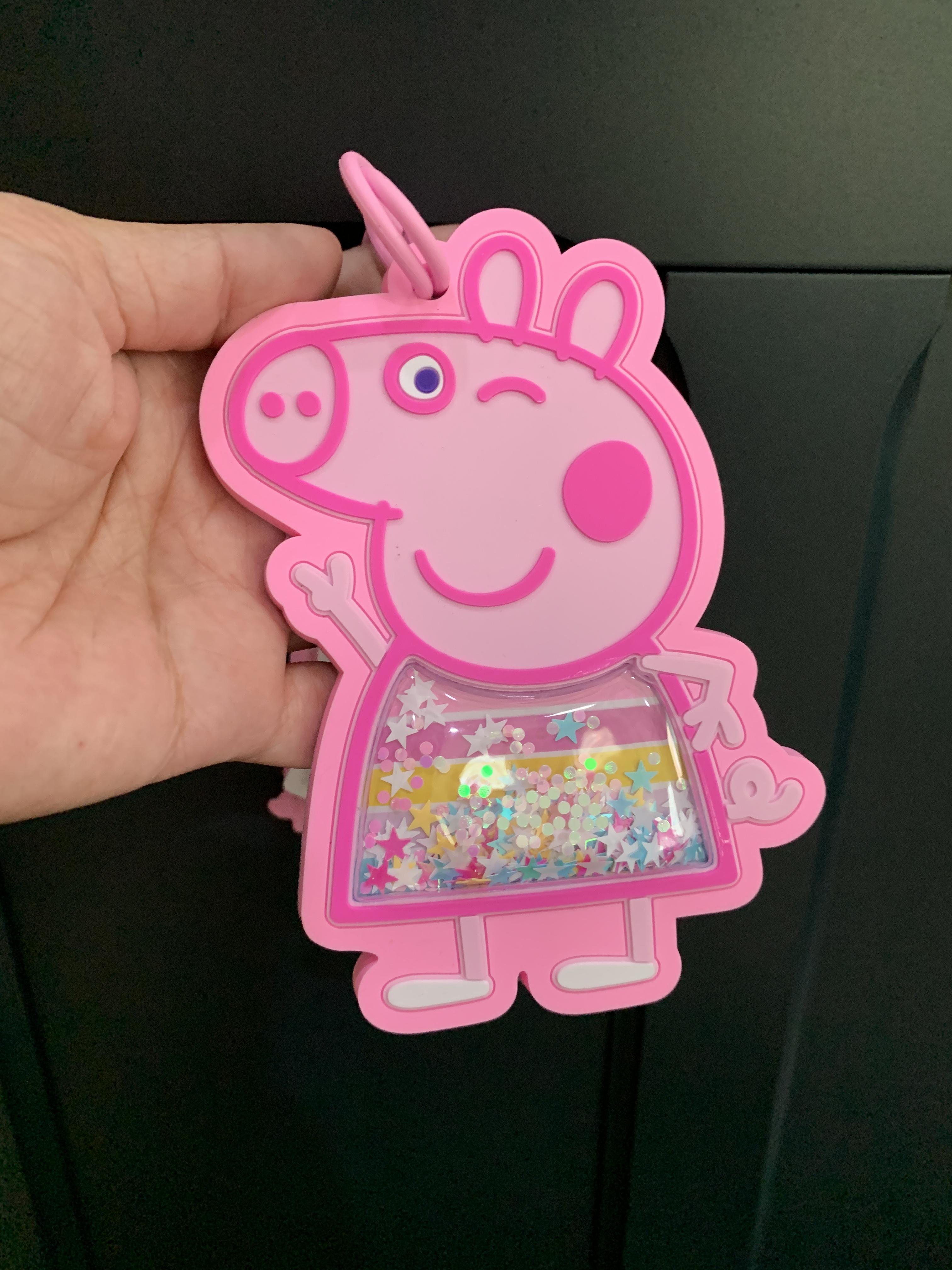 ป้ายห้อยกระเป๋า Smiggle bag tag-Peppa