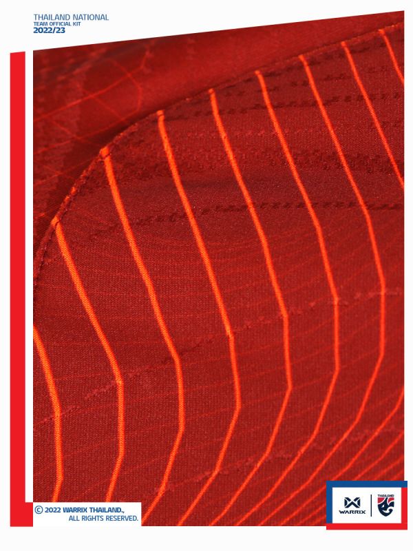 เสื้อทีมชาติไทย 2022-23 เกรดนักเตะ (Player Version) Thailand National Team Kit