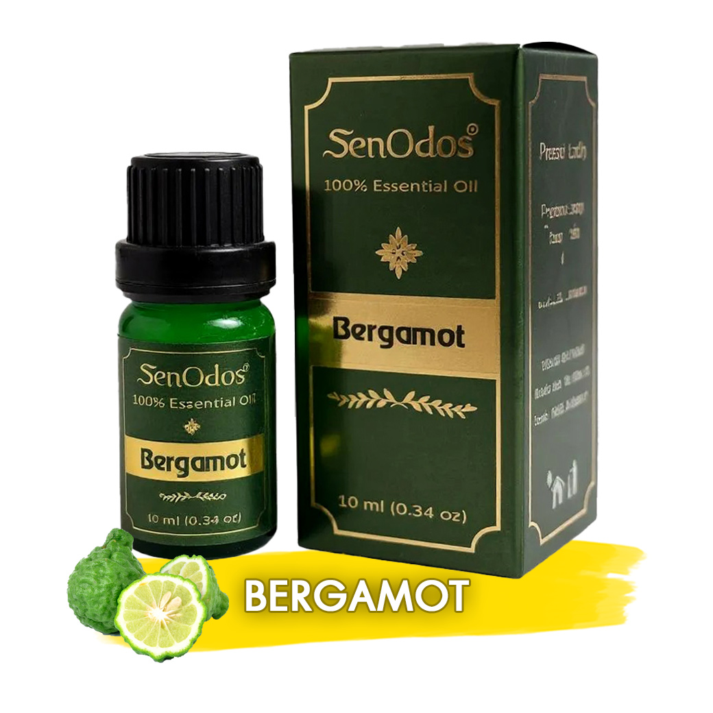 SenOdos น้ำมันหอมระเหยแท้ กลิ่นมะกรูด 10 ml Bergamot Pure Essential Oils
