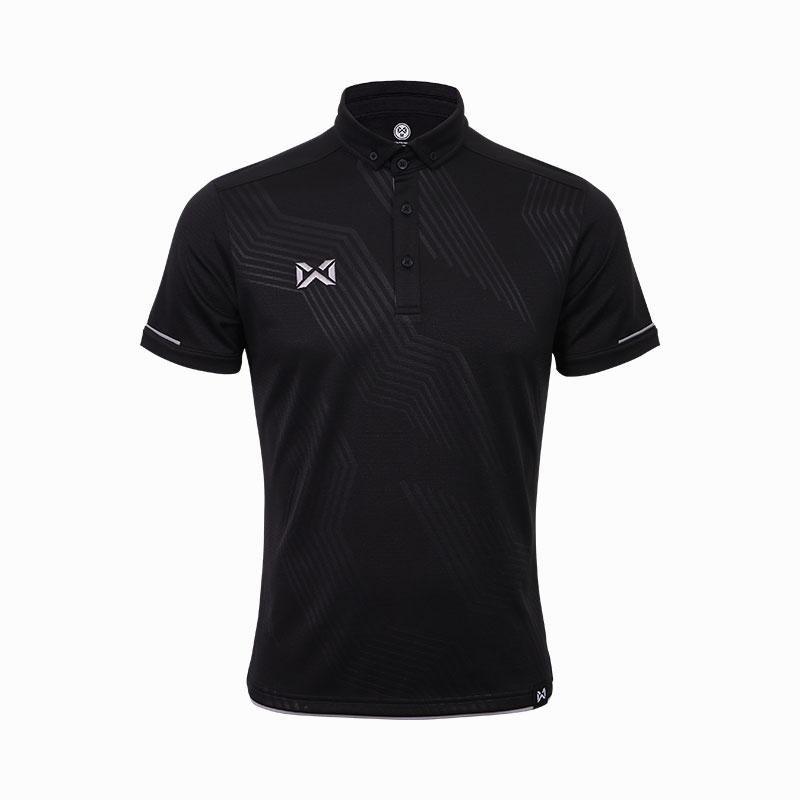 ใหม่ล่าสุด !! Warrix เสื้อโปโล เสื้อคอปก วอริกซ์ รุ่น Luminous แขนสั้น รหัส WA-253PLMCL37 สีดำ/ฟ้า/เลือดหมู/ชมพู