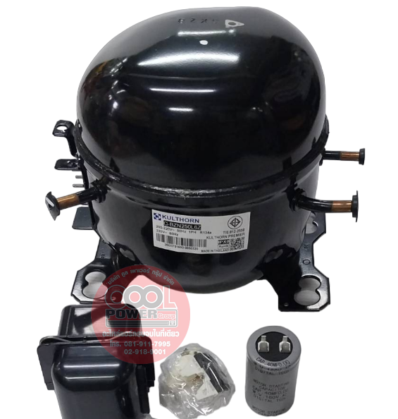 คอมเพรสเซอร์ตู้แช่-ตู้เย็น 1/4 HP.-กุลธร C-BZN250L6Z