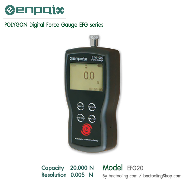 POLYGON,Digital Force Gauge EFG series เครื่องวัดแรงดึงแรงกดดิจิตอล,EFG20