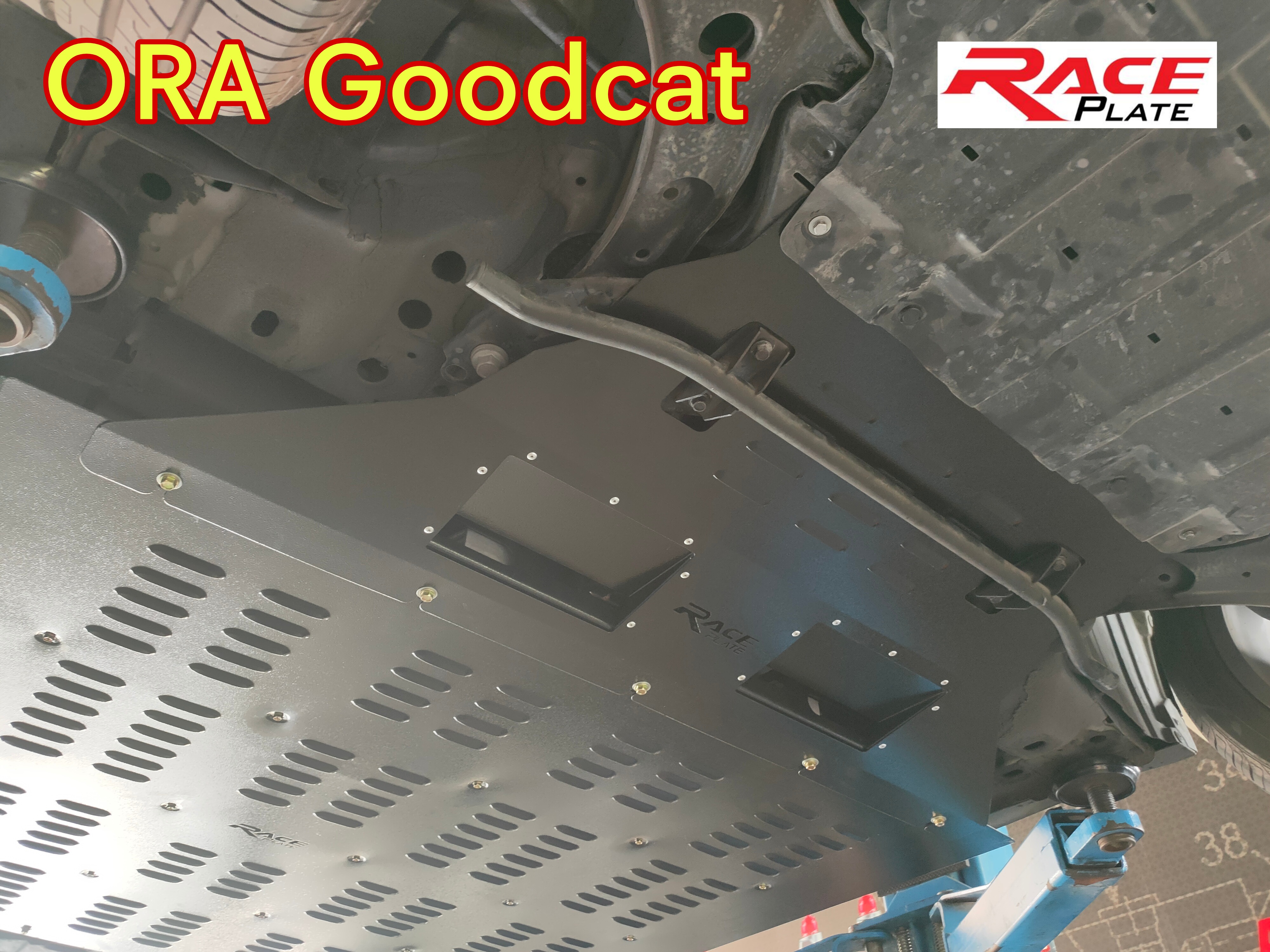 Raceplate Undertray แผ่นปิดใต้ท้องรถยนต์กันกระแทกนิรภัยสำหรับ ORA Goodcat แข็งแรง ปลอดภัย สำหรับคนรักแมวขับขี่ด้วยความอุ่นใจกันเลยนะครับ 🙏😊♥️