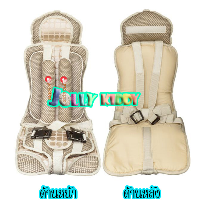 C10102 Car Seat คาร์ซีท แบบพกพา(สีเขึยวลายทหาร)
