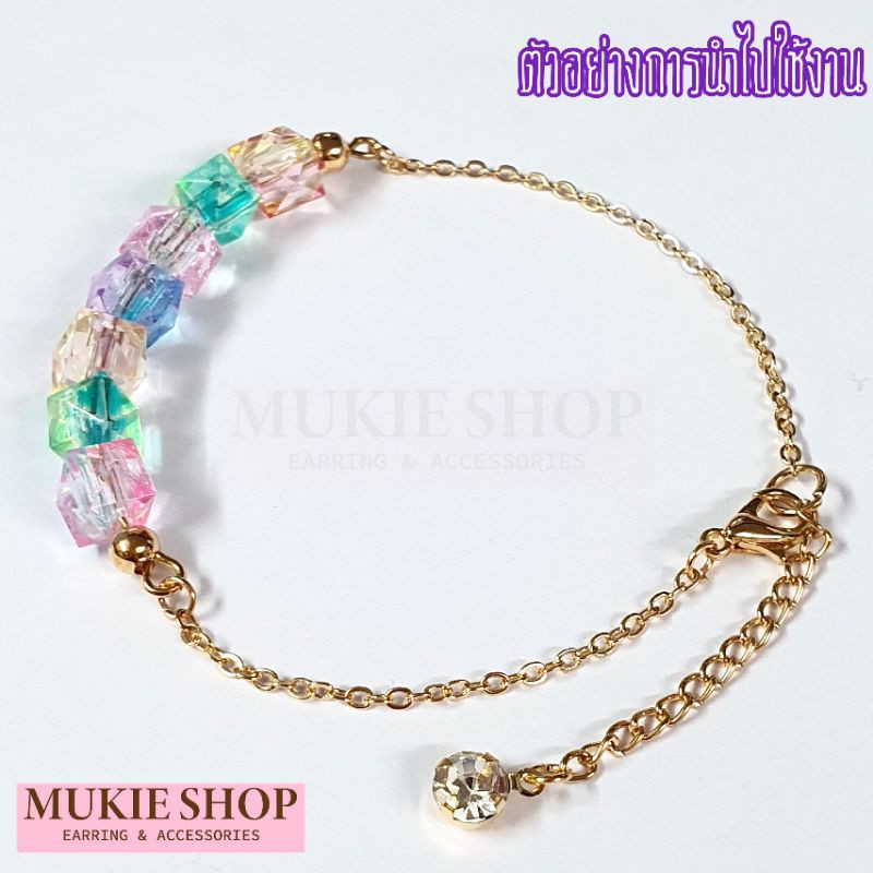 Diy อะไหล่ต่างหู ก้านอายพิน E-pin (ไม่แพ้ ไม่คัน นิเกิ้ลฟรี) (1.6-4 CM) แพ็ค50,100 ชิ้น Mukie shop มุกี้ ช้อป