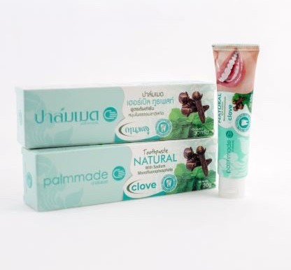 ยาสีฟันสมุนไพร สูตรกานพลู (Clove) 3 ชิ้น