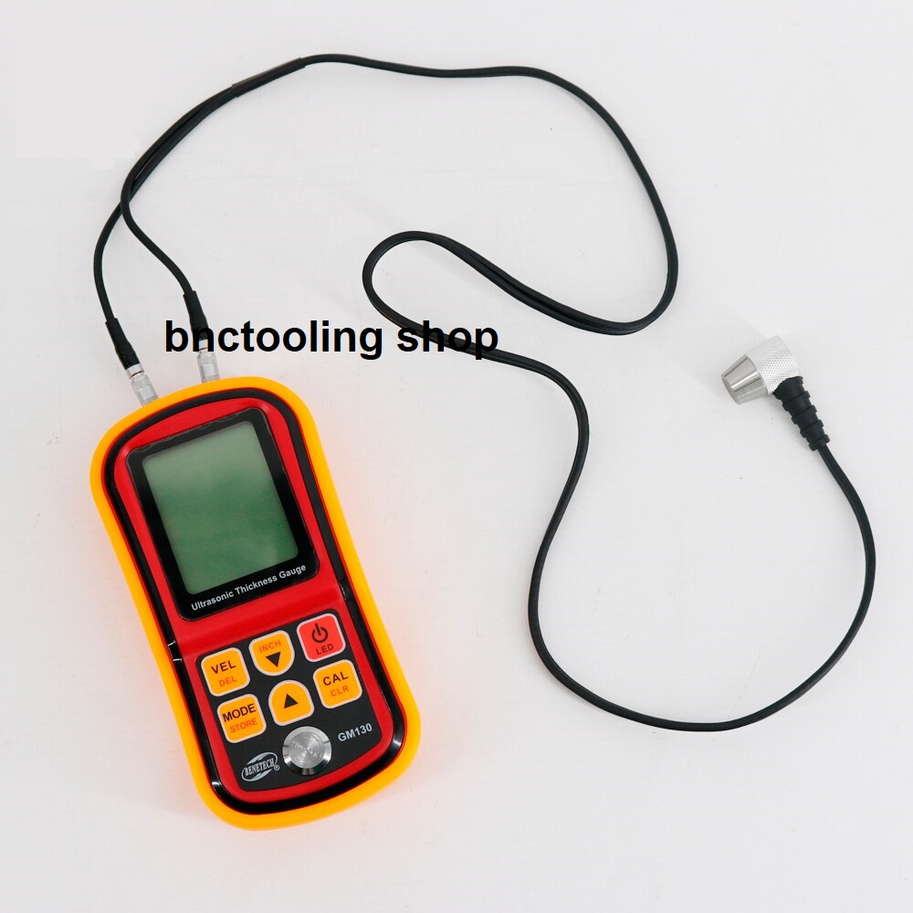 เครื่องมือที่ใช้วัดความหนาโดยใช้คลื่นอุลตร้าโซนิค,GM130 Ultrasonic Thickness Gauge 1.00~300mm(steel) Thickness Meter.