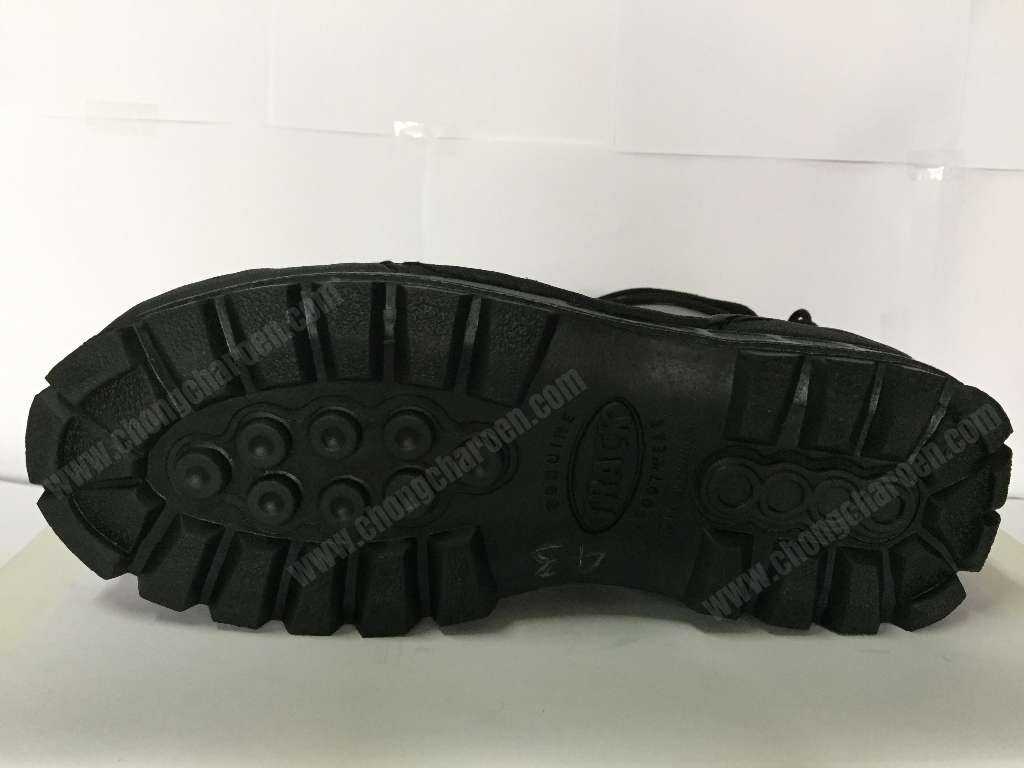 คอมแบทซิป หนังวัวแท้ พื้นนิ่ม รองเท้าตำรวจ รองเท้ายุทธวิธี