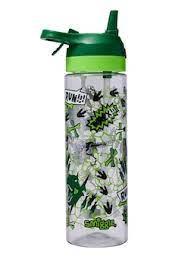 กระติกน้ำ สเปรย์+หลอดดูด Smiggle splitz straw bottle-Gush- เขียว