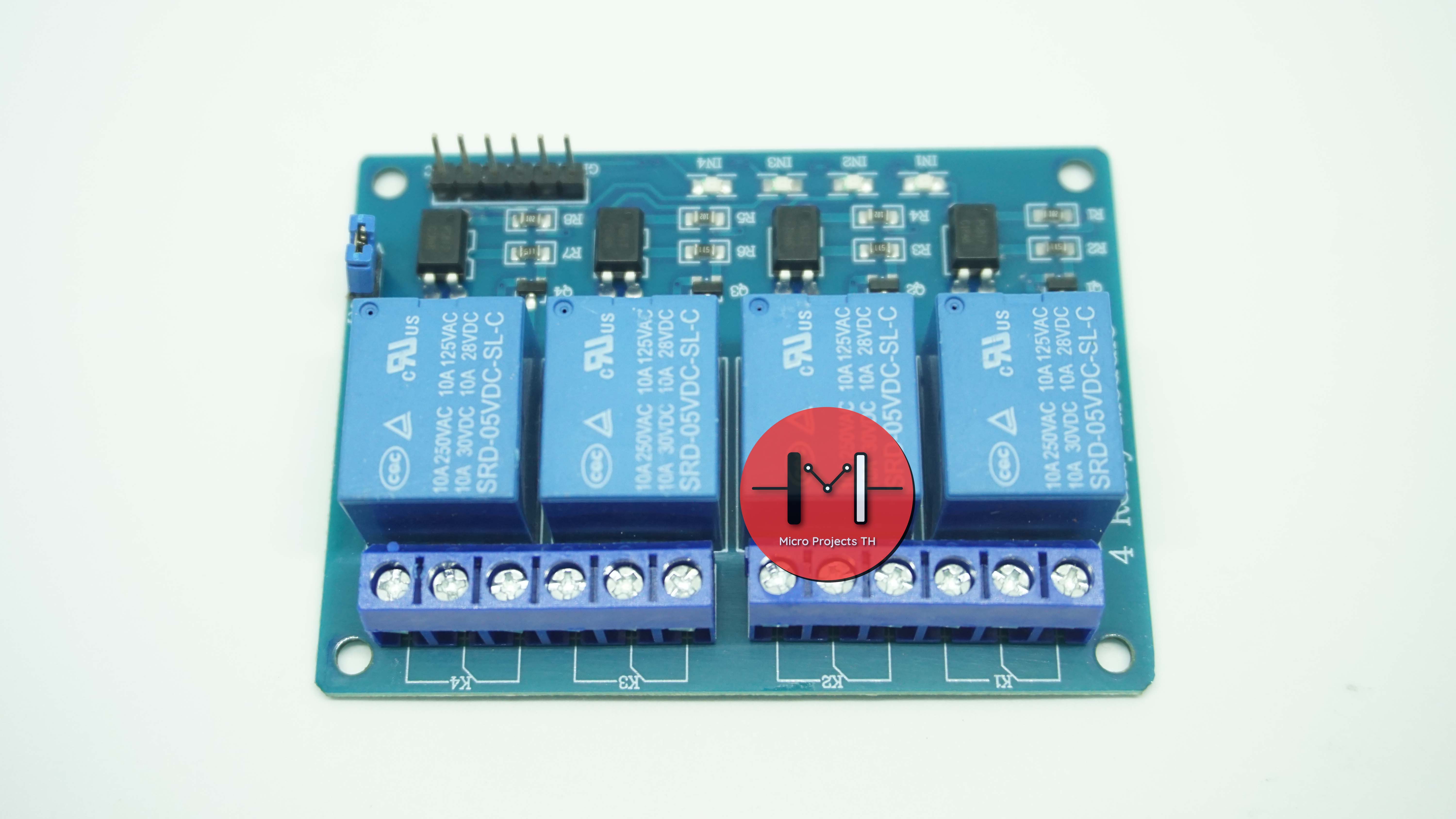Module Relay 4 Channel 5V 250V/10A