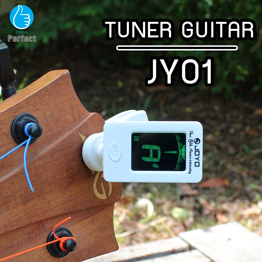 จูนเนอร์กีตาร์ JOYO อูคูเลเล่ เบส อะคูสติกกีต้าร์จอแสดงผล LCD รุ่น JY01