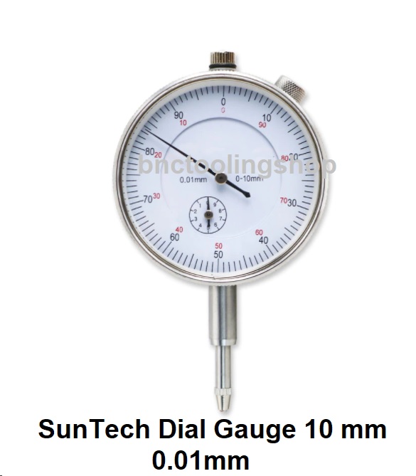ไดอัลเกจ SUNTECH รู่น204-BNC-10, Suntech Dial Indicator 204-BNC-10(0-10mm)-0.01mm