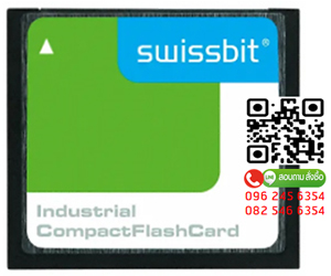 SWISSBIT, SFCF0032H1BK1WI-I-MS-513-STD, 32MB ,Industrial Compact Flash Card,CF Card, C-350 ,SLC, - 40 C to + 85 C