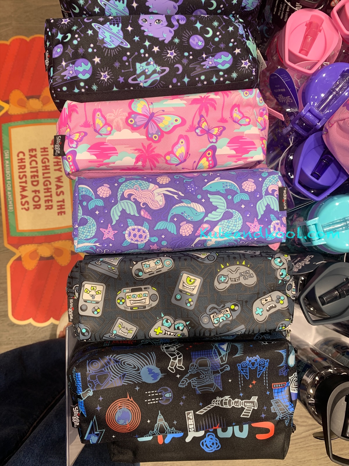 กระเป๋าดินสอ Smiggle Twin zip Pencilcase-