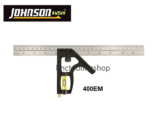 ฉากผสม300มิล(12นิ้ว) - 12" did-Cast Combination Square,JOHNSON,400EM
