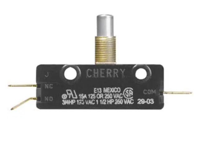 ZF Electronics Switch,Snap Action,SPDT Act,15A,125/250VAC,2A,48VDC,QC