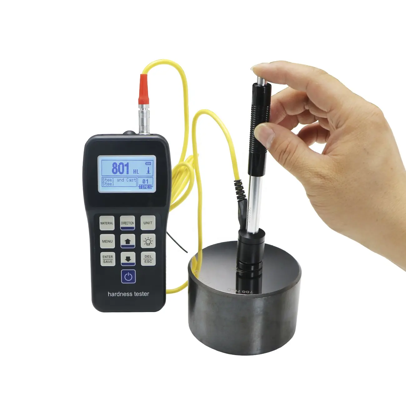 เครื่องทดสอบความแข็งเหล็กแบบพกพา,SHAHE, Shahe Portable Rebound Leeb Hardness Tester Meter, Durometer Leeb Hardness Tester For Metal Steel, SL-140,