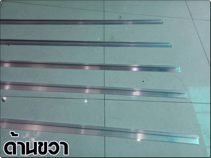 ตัวจบพรม อลูมิเนียม ใช้จบขอบบันได ยาว 3.6เมตร