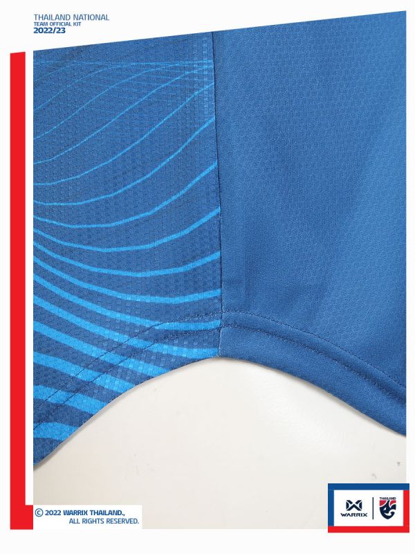 เสื้อทีมชาติไทย 2022-23 เกรดเสมือนเสื้อแข่ง (Replica Version) Thailand National Team Kit