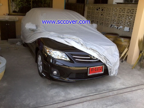 ผ้าคลุมรถEXTRA GUARD 2ชั้นกันน้ำสำหรับTOYOTA ALTIS