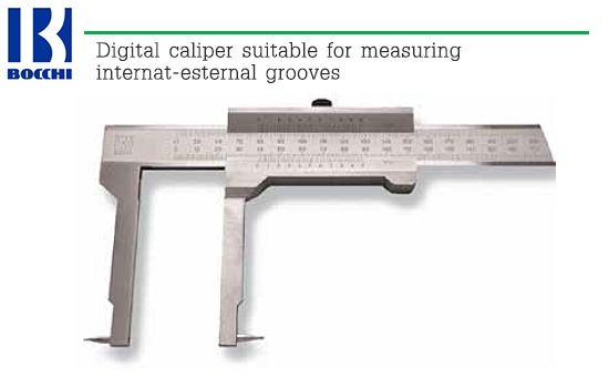 BOCCHI,Digital caliper suitable for measuring internat-esternal grooves,Art-27