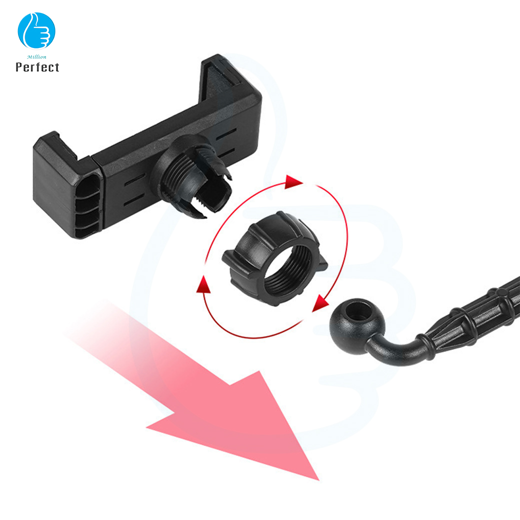 ขาตั้งมือถือโทรศัพท์ รุ่น PHL2 ขาตั้งปรับระดับได้ ที่ยึดมือถือ2ตัว พร้อมไฟLED ปรับลดเพิ่มระดับความสว่าง