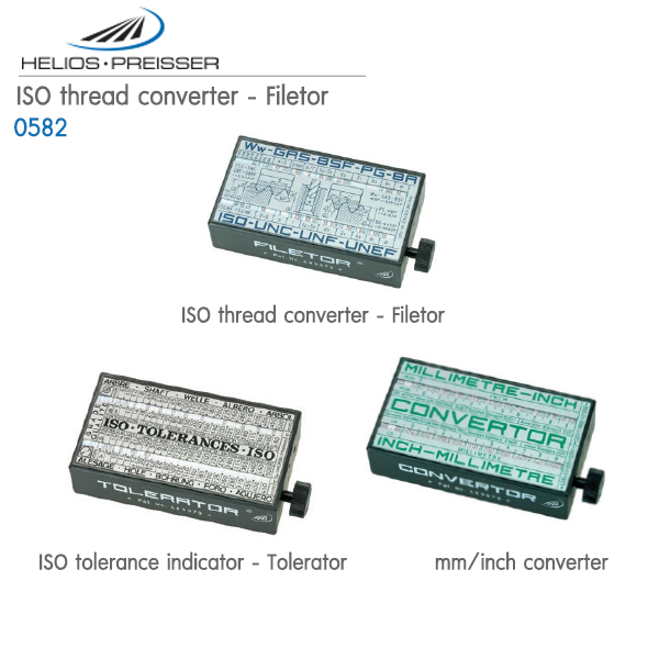 HELIOS-PREISSER,ISO thread converter - Filetor,0582