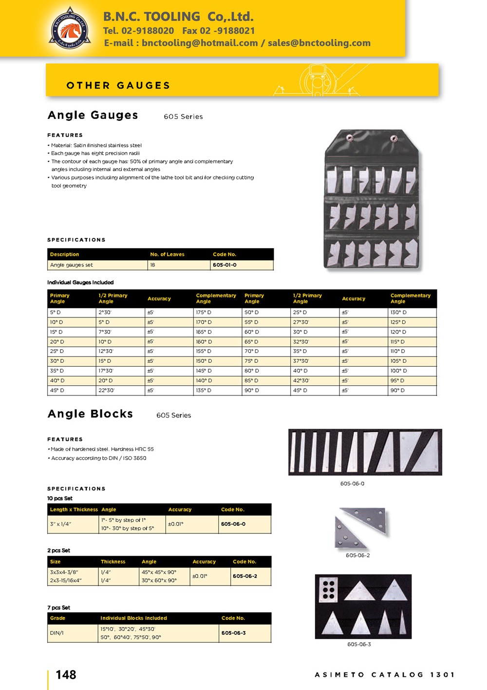 ASIMETO,P148,Angle Blocks,605-06-0