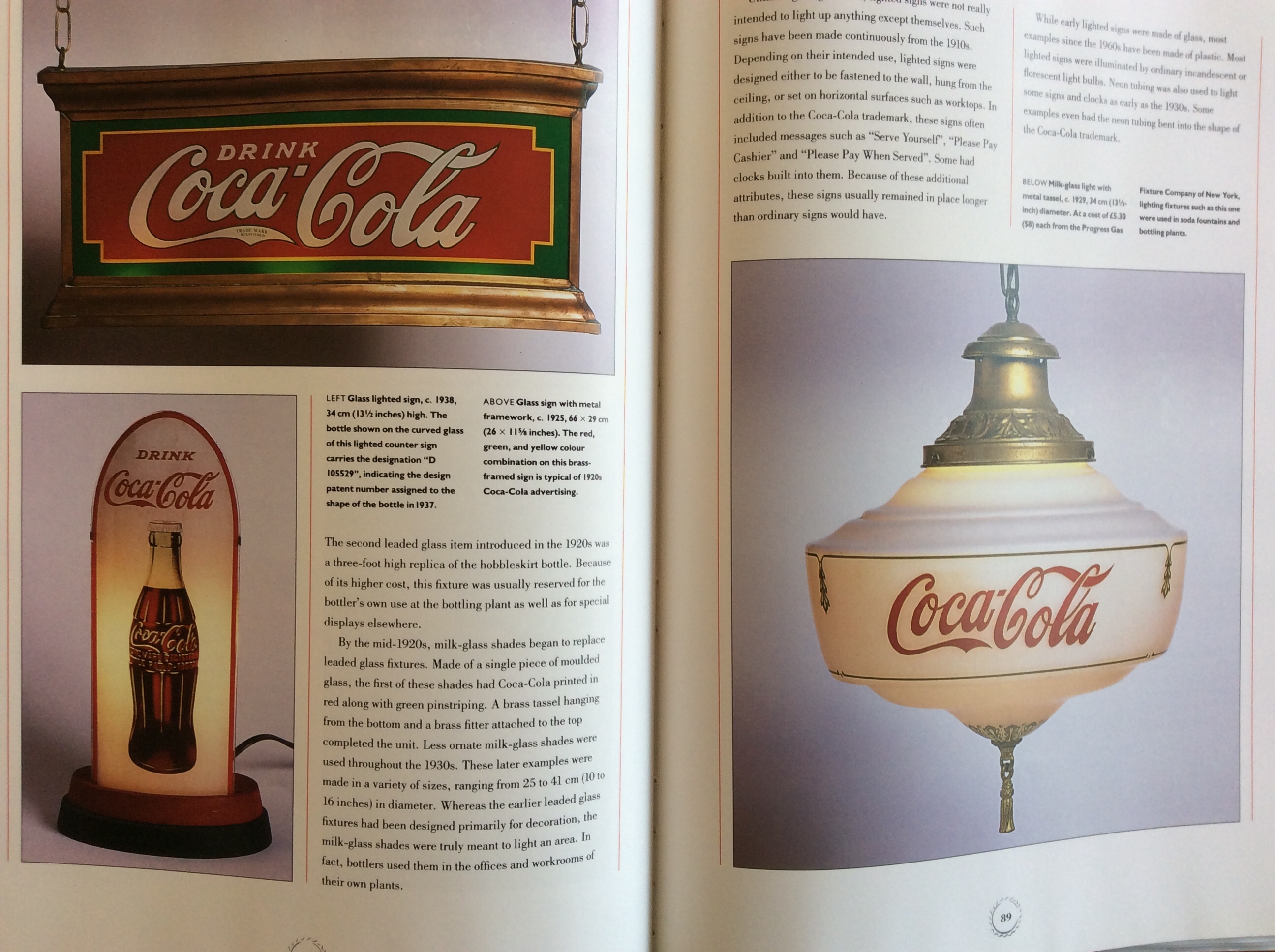 หนังสือรวมของสะสม Coca Cora